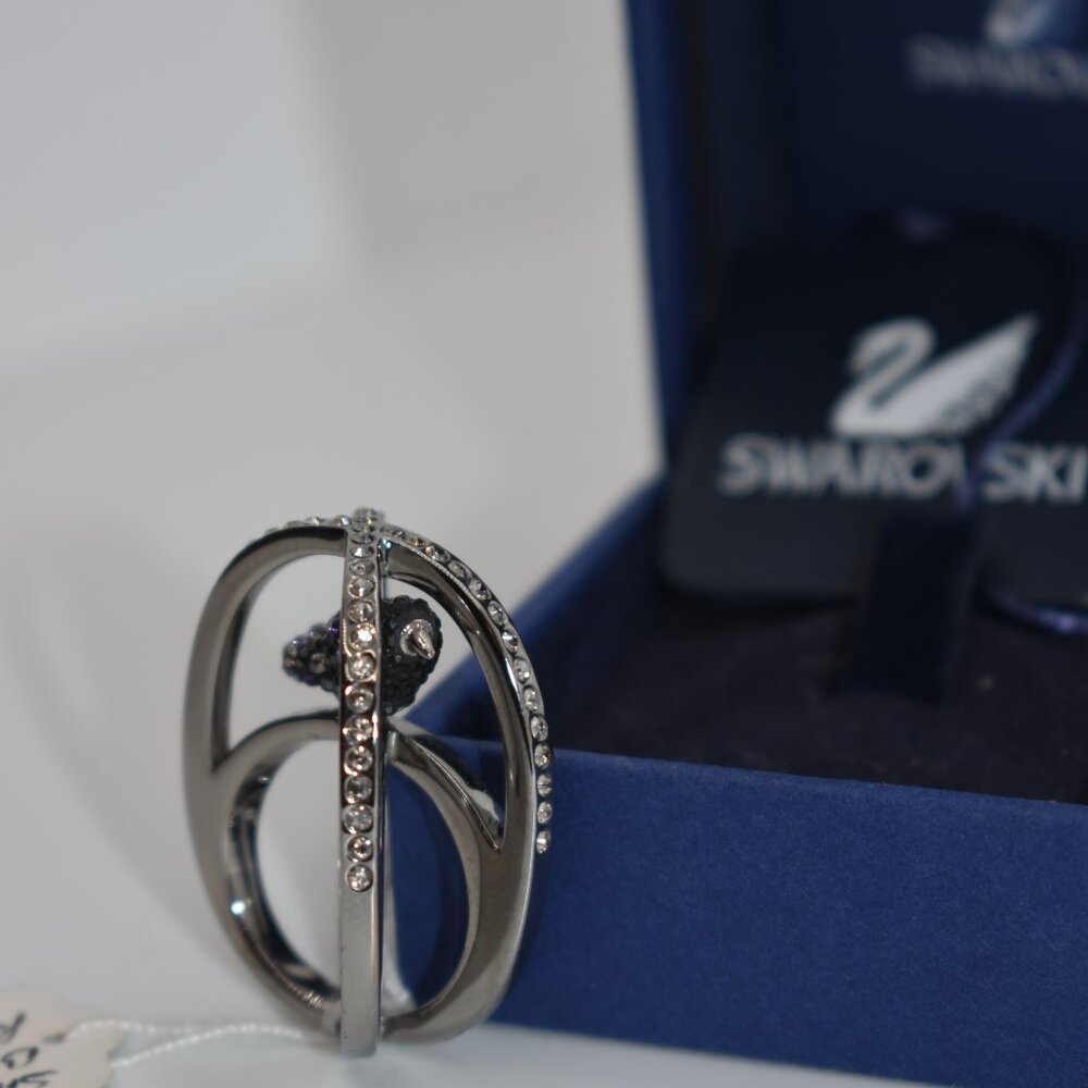 Swarovski Bird Cage Crystal Ring